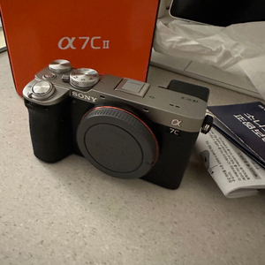 소니 Sony a7c2 미러리스 카메라