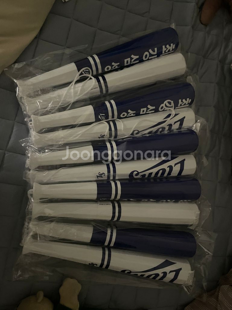 삼성라이온즈 응원봉 팔각봉--1