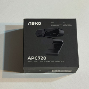 abco 웹캠 apc 720 미개봉