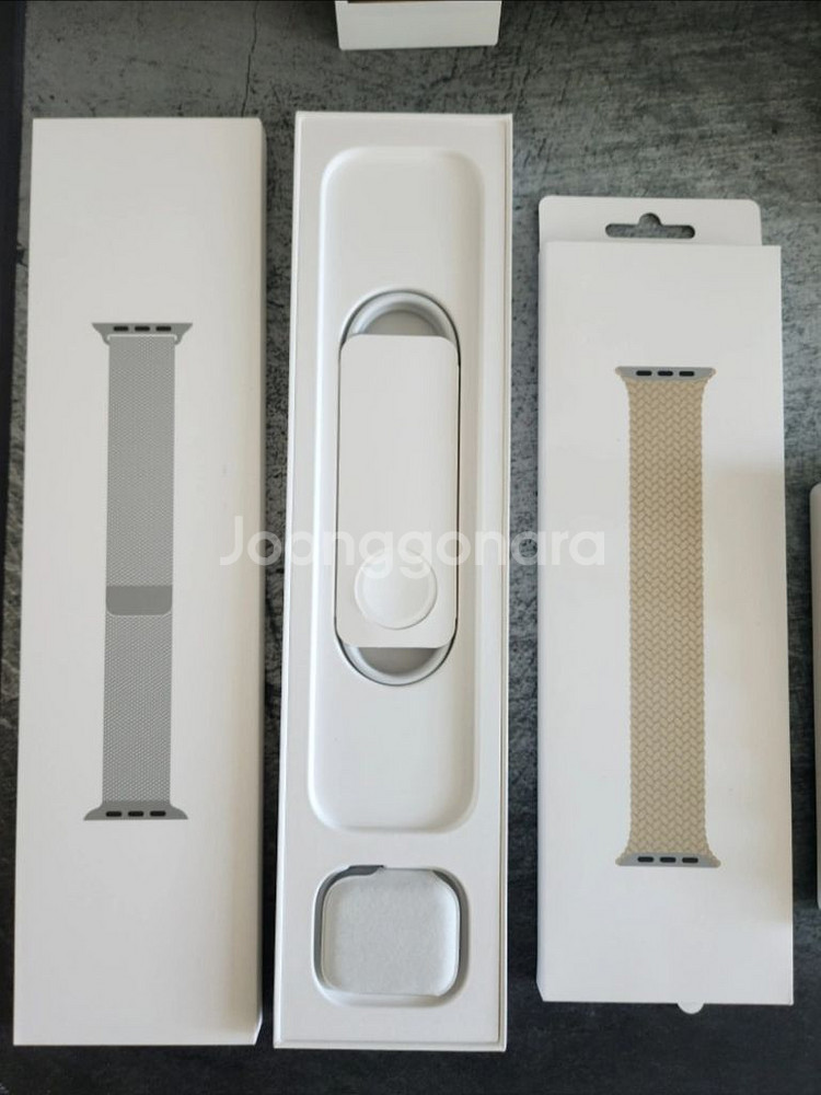 애플워치8 실버 스테인리스 41mm 에케플--3