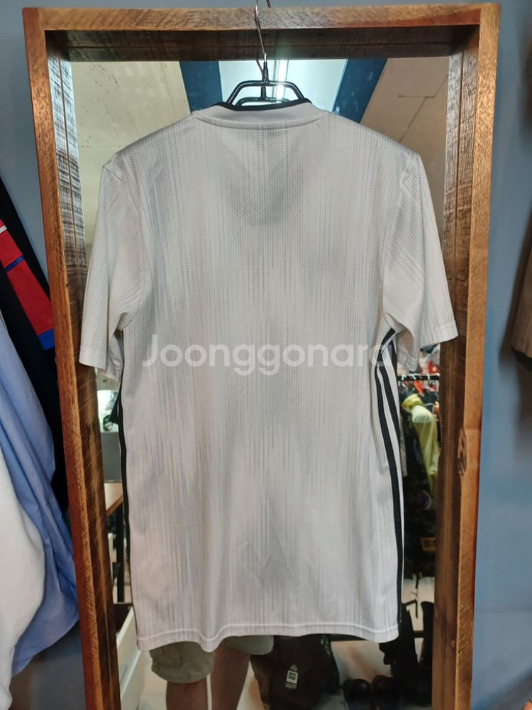 아디다스 티로 19 삼선 기능성 져지 반팔 L--1
