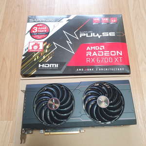 라데온 사파이어 RX6700XT 펄스12G (AS남음)