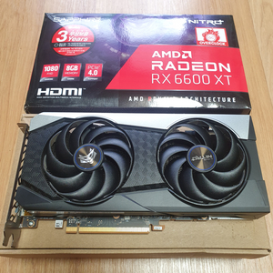 라데온 사파이어 RX6600XT NITRO+(AS남음)