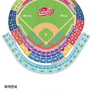 8/16(금) SSG vs 한화 3루 응원지정석 2연석