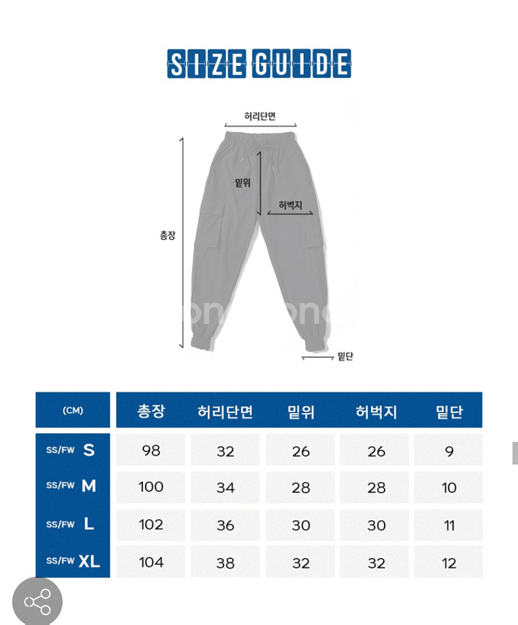 [전부만원!] 바지 류 팝니다--1