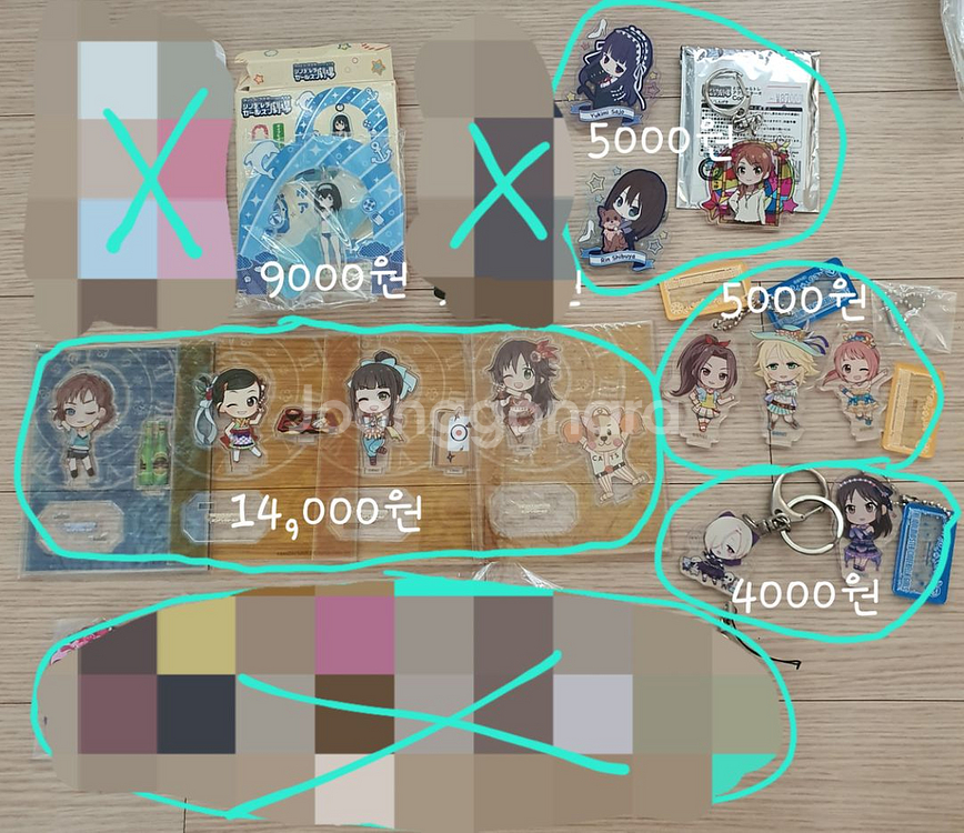 아이마스,신데마스 굿즈 류 팝니다.--2