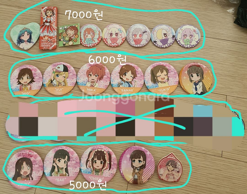 아이마스,신데마스 굿즈 류 팝니다.--1