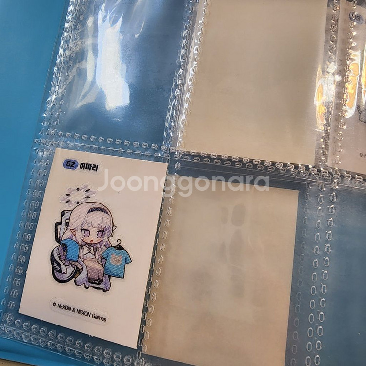 블루아카이브 gs25 콜렉트북 띠부씰북--6