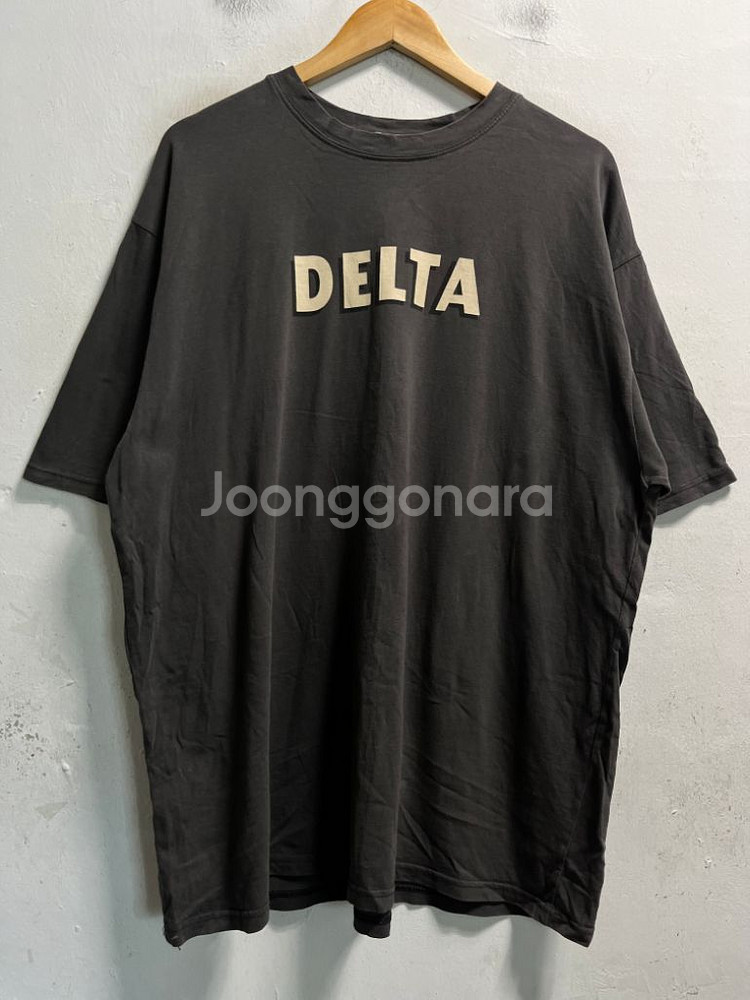 105-110 DELTA 프린팅 루즈핏 반팔티--1