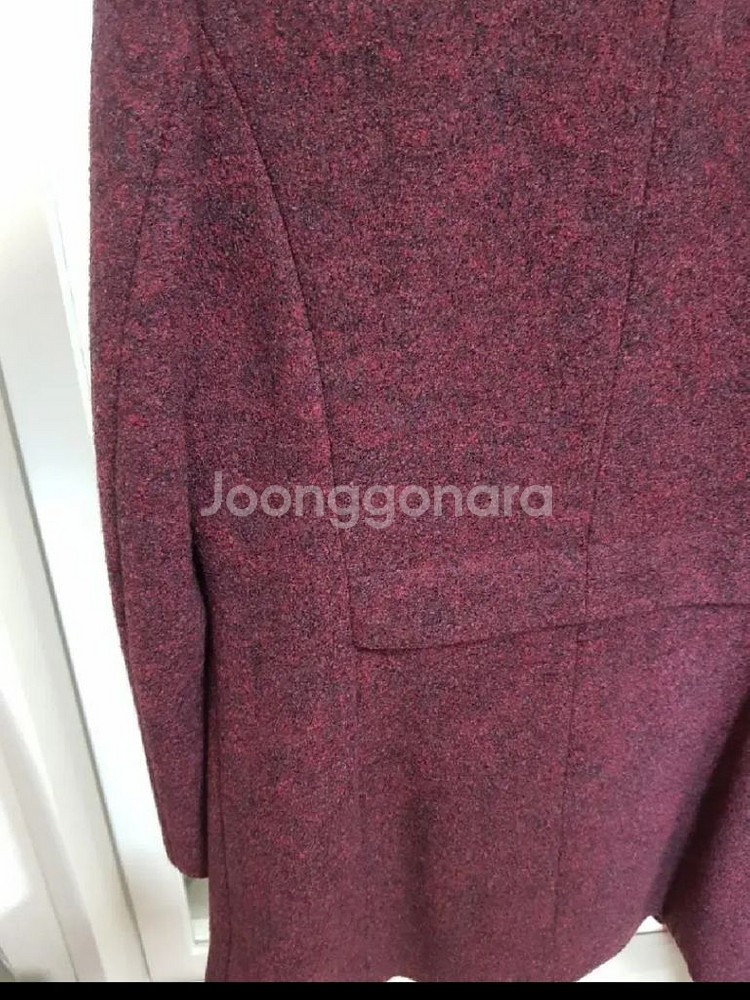 파크랜드 여성 레드 숏 자켓 코트 66 88--6