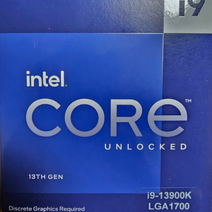 i9 13900K 판매합니다.