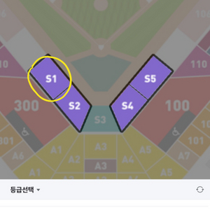 8월 15일 한화 vs lg 포수후면석 2연석 정가판매