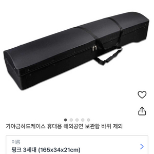 가야금 하드 케이스 (수하물 케이스)