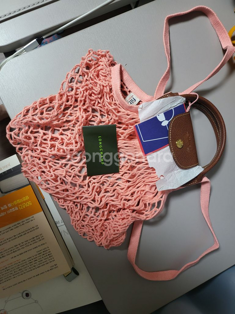 롱샴 정품 새제품 필렛백 라지 최저가--1