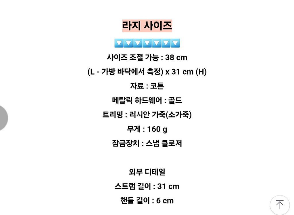 롱샴 정품 새제품 필렛백 라지 최저가--6