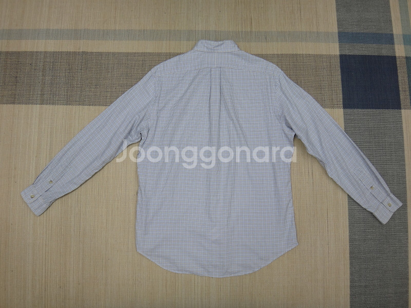 (XL) 폴로랄프로렌 남성 깅엄체크 긴팔 면 셔츠--2