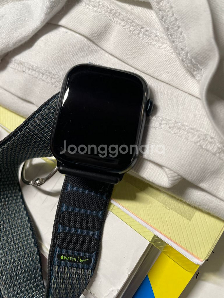 애플워치 7 45mm 나이키애디션 gps wifi98%--2