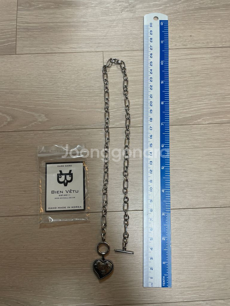 20,400-> 10,000원 예나비엔베투 인터락목걸이--2