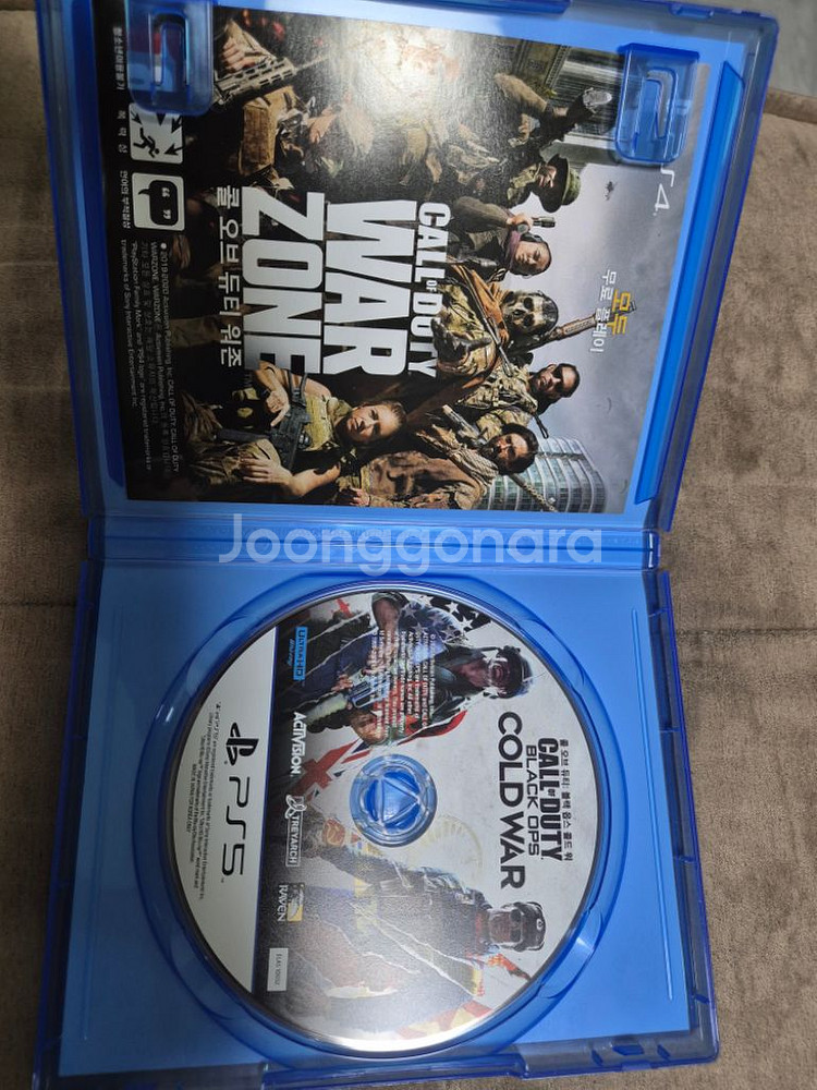 플스5 ps5 콜오브듀티 콜드워 게임시디 팝니다--1
