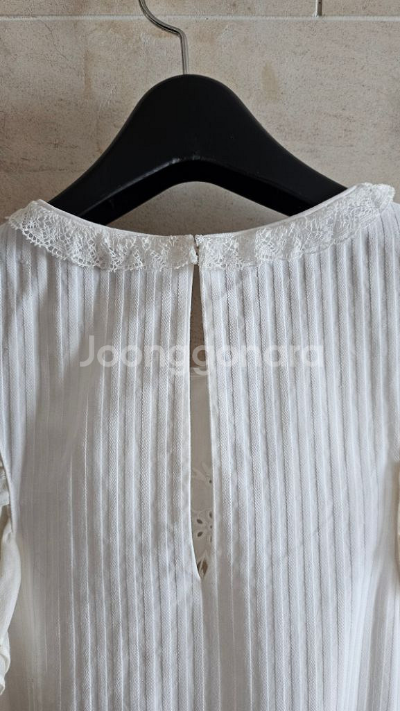 (정품) 코치 아일렛 프릴 블라웃 (새상품)--8