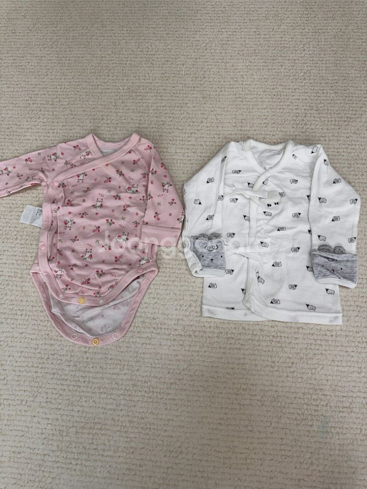 신생아용 배냇저고리 스카프빕--0