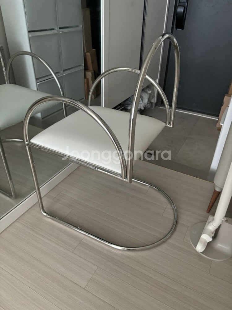 텍스쳐 의자 CH3 화이트 디자인 다이닝 테이블 거실--5