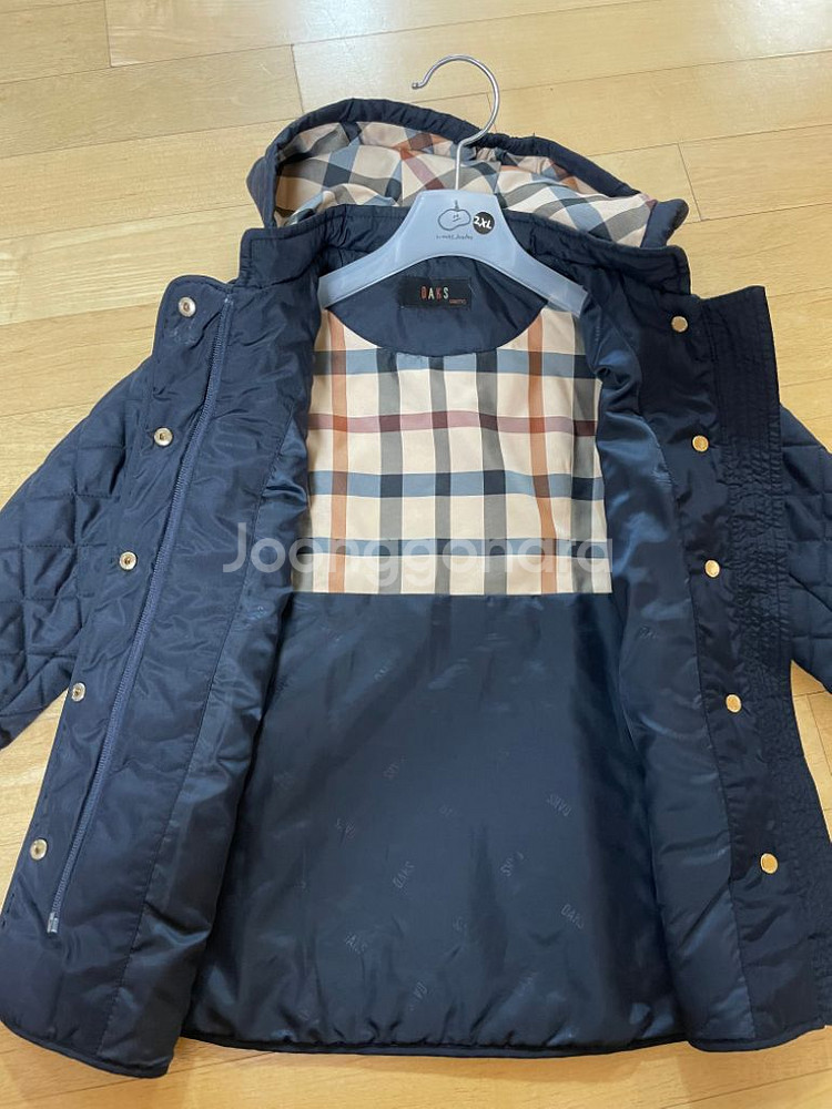 닥스키즈 퀼팅 점퍼 깔깔이 120(7Y)--2