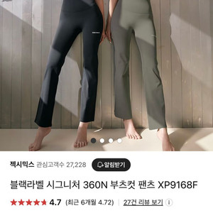 젝시믹스 레깅스 (필라테스,요가)