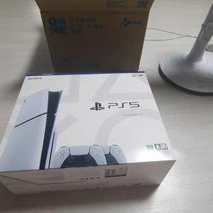 PS5 슬림디스크에디션 + 듀얼센스 2개 패키지 미개봉