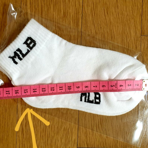 MLB 아동 흰양말 15cm 새상품