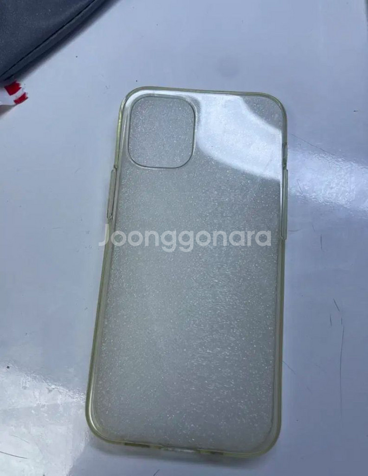 아이폰 12미니 투명 케이스--1