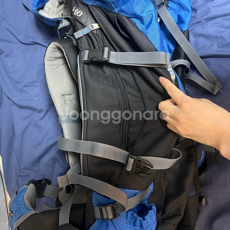 도이터 에어컨택트 55+10L 백패킹 배낭--8