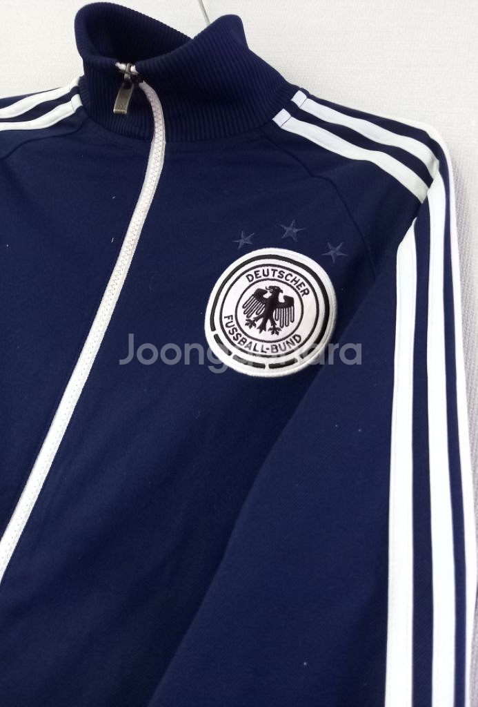 아디다스 희귀 독일 네이비 남흰 트랙탑 져지집업90--1