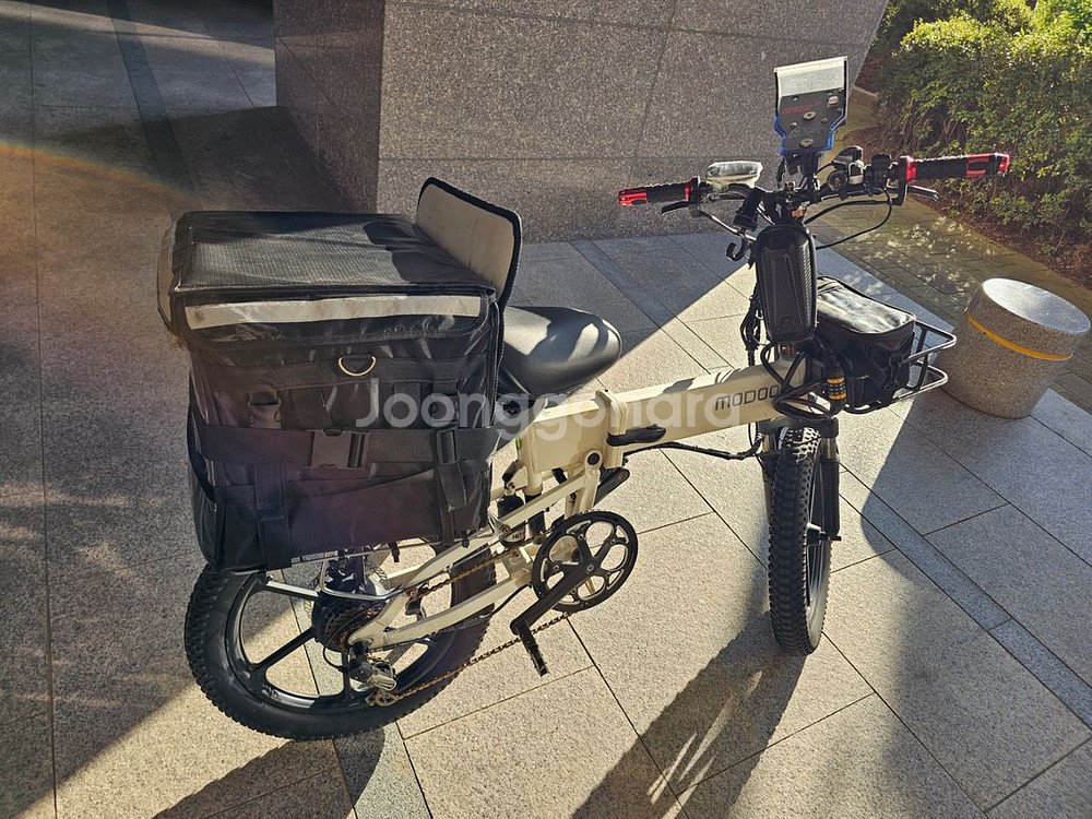 모두스포츠 부릉이 20 전기자전거 배달세팅 팝니다--1