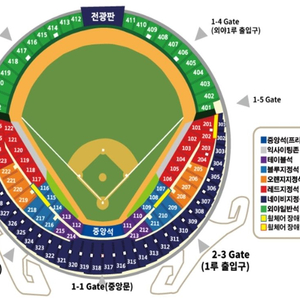 두산vs한화 24일 익사이팅존 2연석