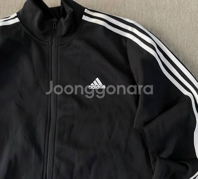 아디다스 검흰 블랙 트랙탑 저지 져지집업 110/XXL--1