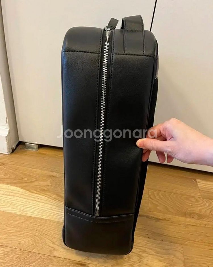 마이클코어스 블랙 탑 핸들 노트북 남성 남자 가방--1