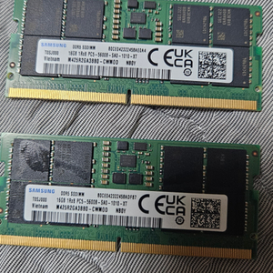 삼성 DDR5-5600 PC5-44800 16G 노트북