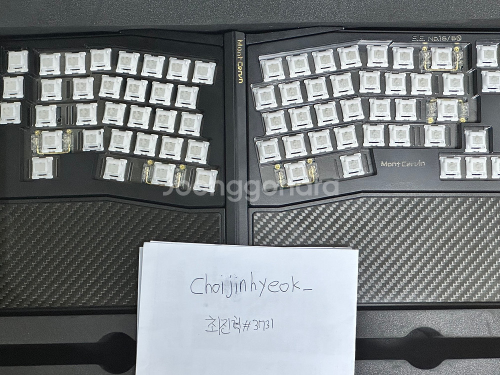 mont cervin 몽세르뱅 1R Black 키보드--1