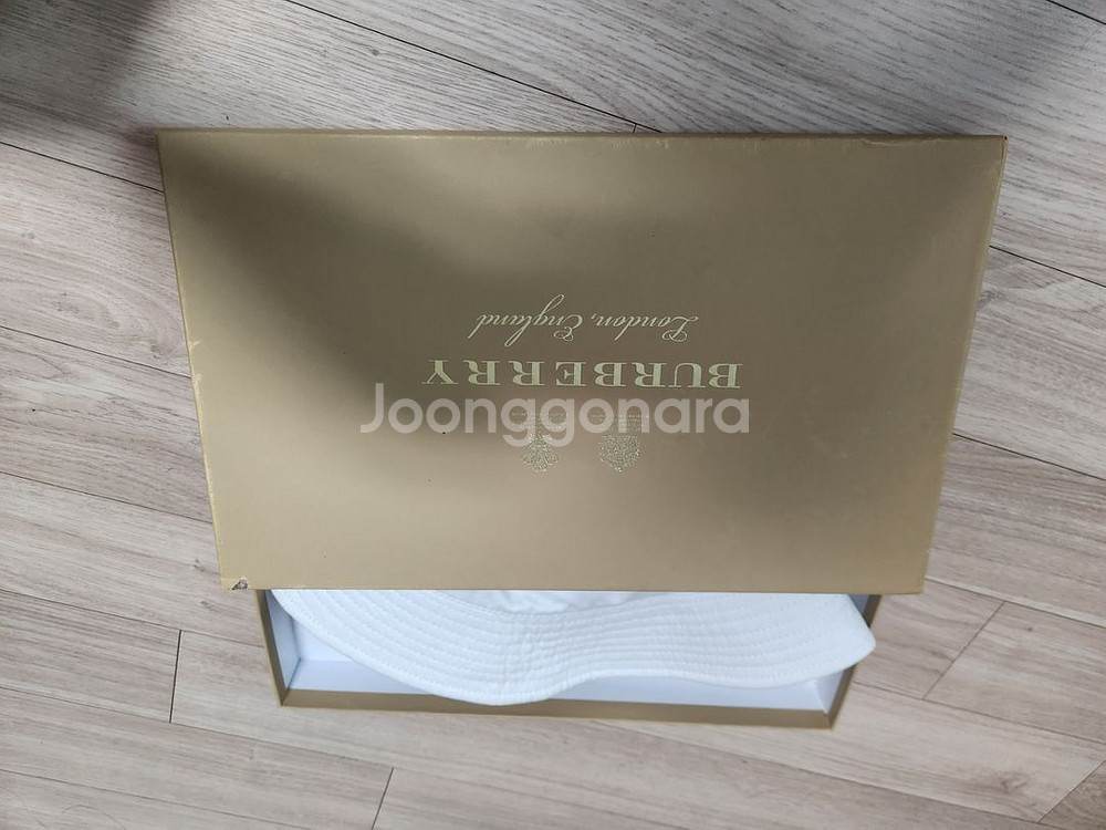버버리 버킷햇 모자(정품)--4