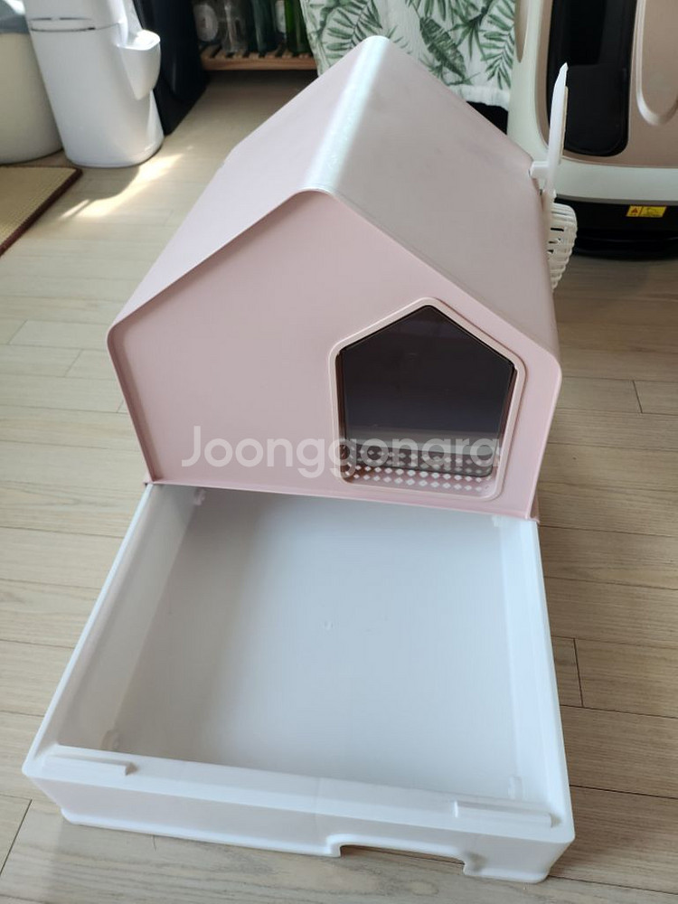 [안산] 하우스모양 고양이화장실(산실,숨숨집 가능)--1