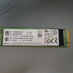 하이닉스 BC711 256gb ssd