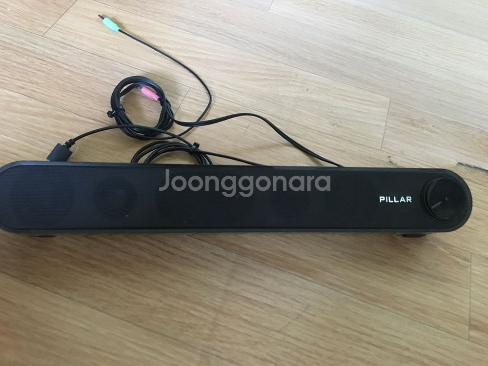 pillar 컴퓨터 스피커(블랙) 판매합니다.--0