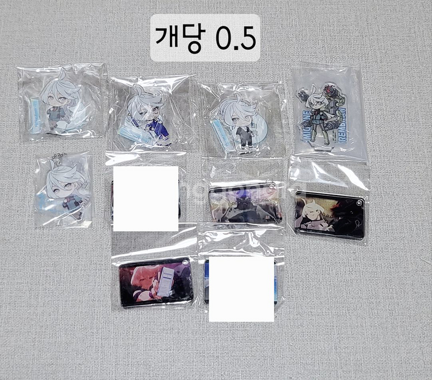 수성의 마녀 미오리네 슬레타 아크릴 카드 굿즈 팝니다--3
