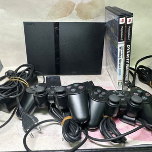 PS2 게임,7만번,컨트롤러2,메모리,CD,ps2게임기