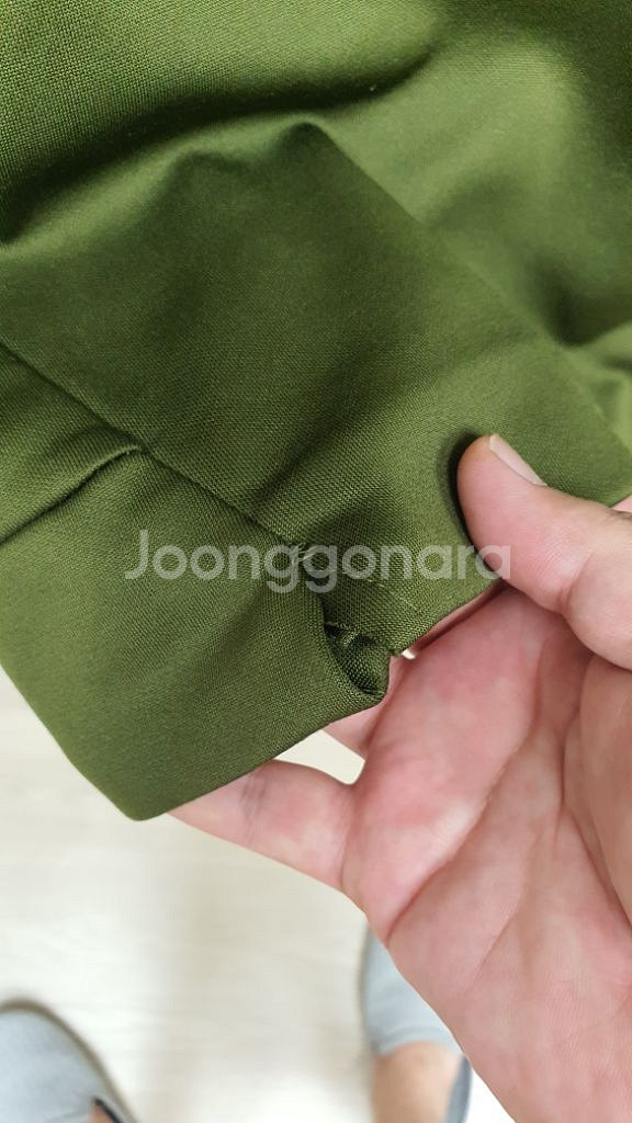 나이키 풀오버 스우시 기모 후드티(L)--4