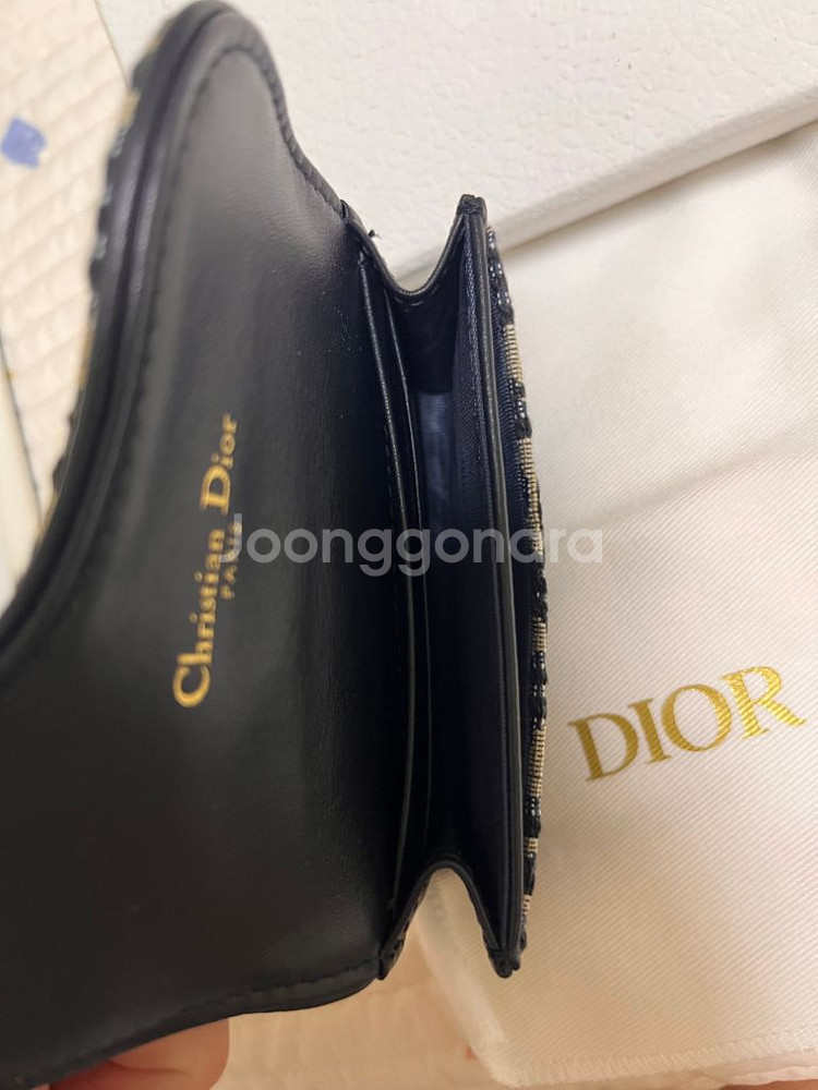 디올 오블리크 카드지갑--6