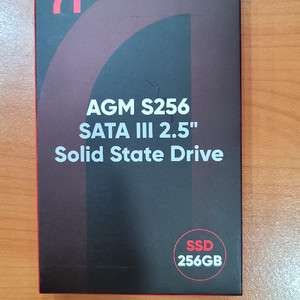 SSD2.5인치 256G신품 ABKO AGM S256