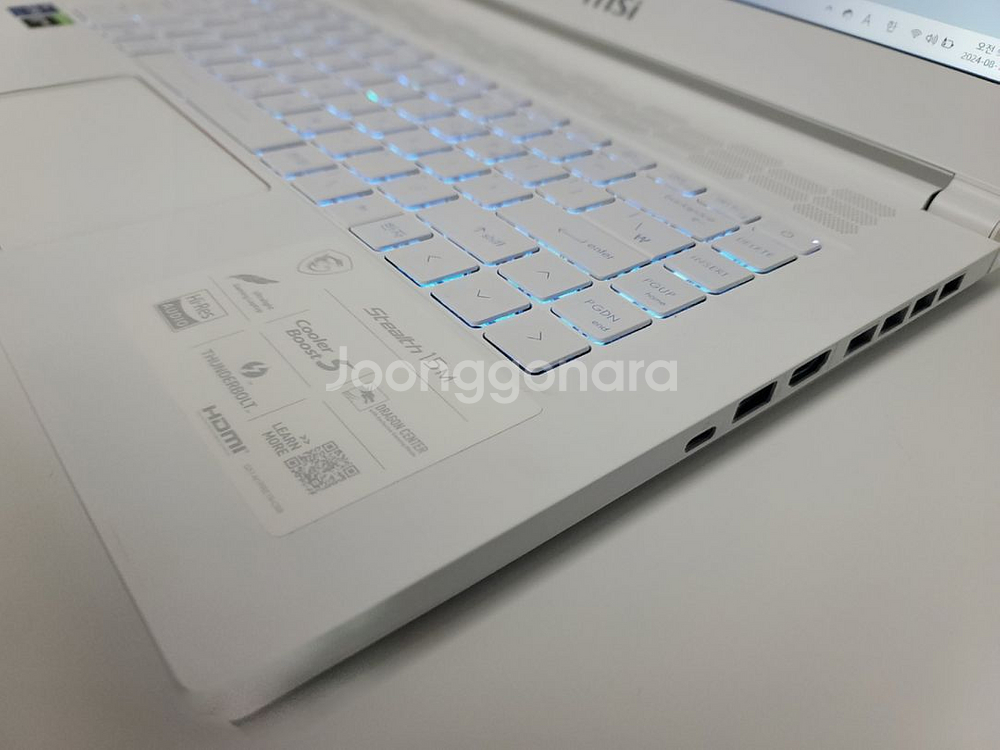 MSI Stealth 15M A11SDK 슬림 노트북--4