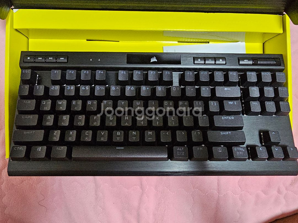 커세어 K70 RGB TKL OPX 광적축 풀윤활--2
